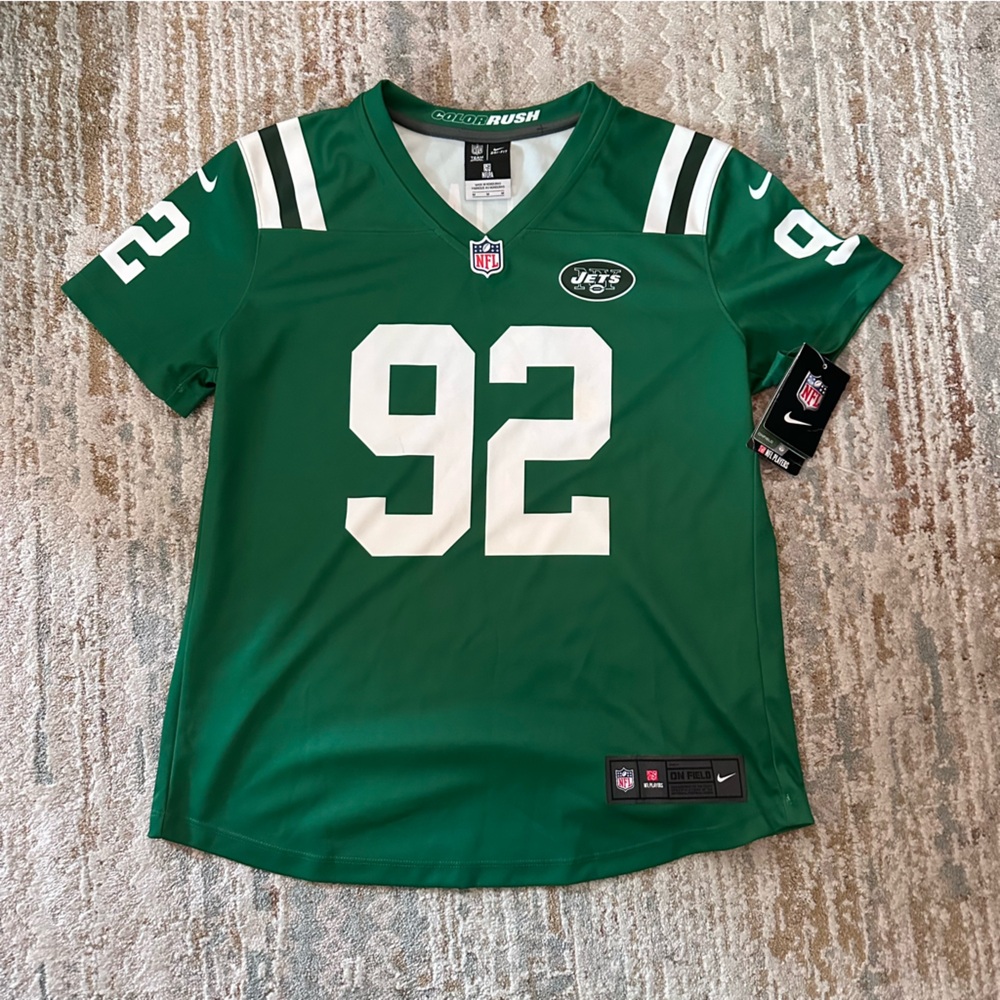 NWT Nike NFL women’s New York Jets Color Rush Jersey 
Leonard Williams #92